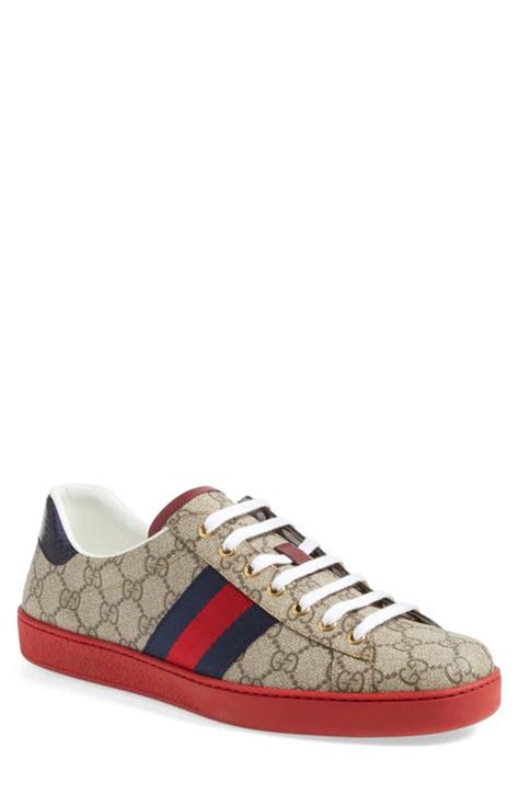 men red gucci sneakers nordstrom